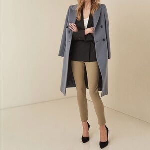 Reiss Tyne Skinny Trousers in Moss Size 6